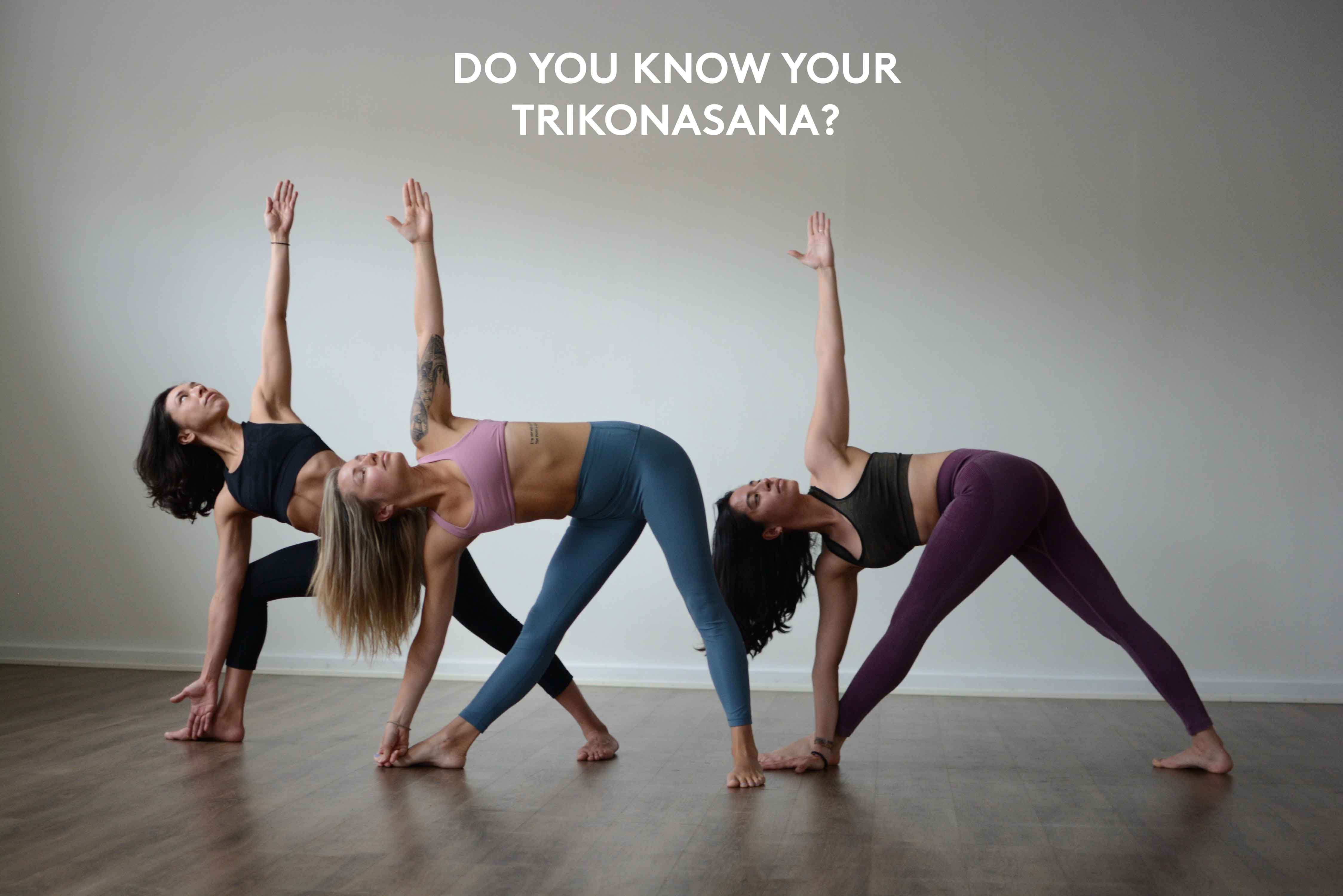 Trikonasana – Steps, Eight benefits and Video Trikonasana - www.Yogfit.in