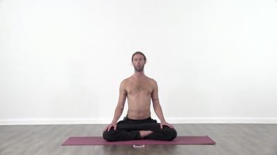 Pranayama practice at Yogateket